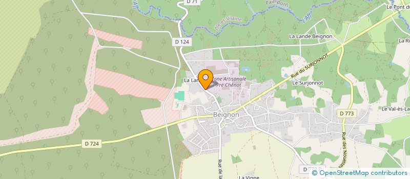 localisation de l'entreprise MONSIEUR JOSEPH BOEFFARD  GUER