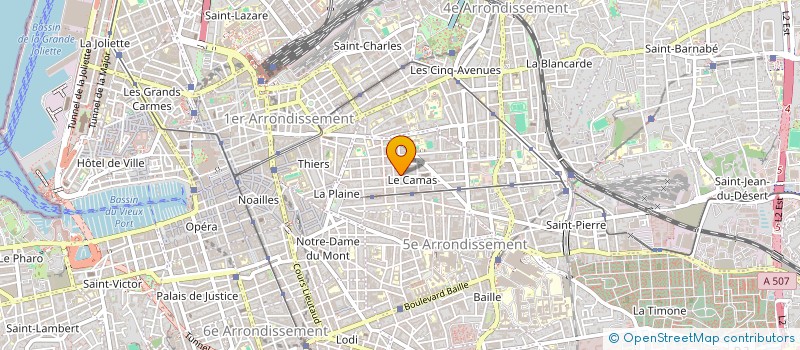 localisation de l'entreprise MONSIEUR JOSEPH BONETTI à MARSEILLE