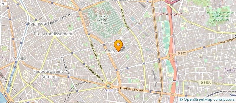 localisation de l'entreprise MONSIEUR JOSEPH BONGRAND à PARIS