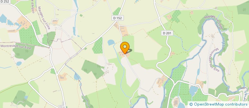 localisation de l'entreprise MONSIEUR JOSEPH BOSSOREILLE  MAUGES-SUR-LOIRE