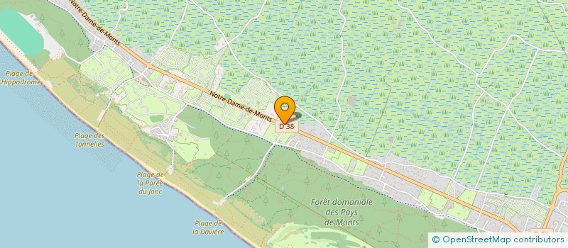 localisation de l'entreprise MONSIEUR JOSEPH BOUCARD  SAINT-JEAN-DE-MONTS