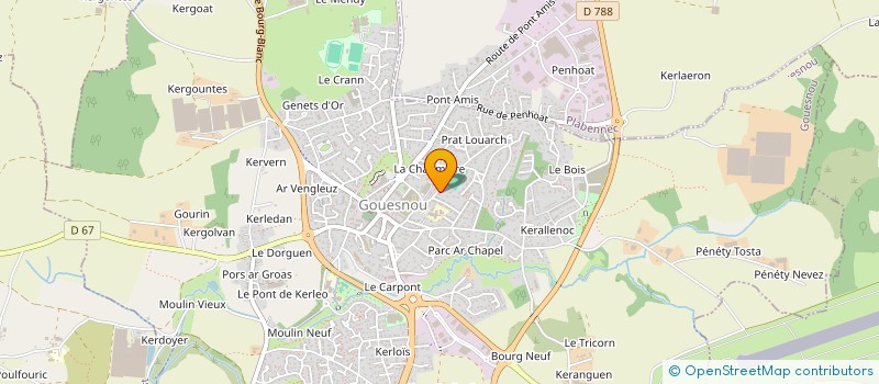 localisation de l'entreprise MONSIEUR JOSEPH BOUCHEUR à GOUESNOU