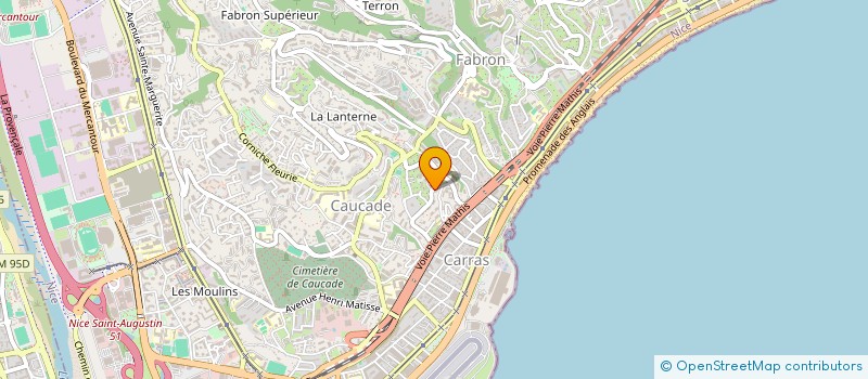 localisation de l'entreprise MONSIEUR JOSEPH BOUILLON à NICE