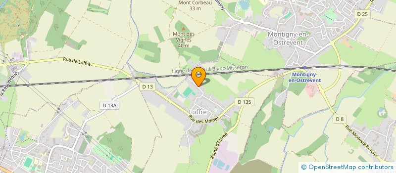 localisation de l'entreprise MONSIEUR JOSEPH BOUREL  LOFFRE