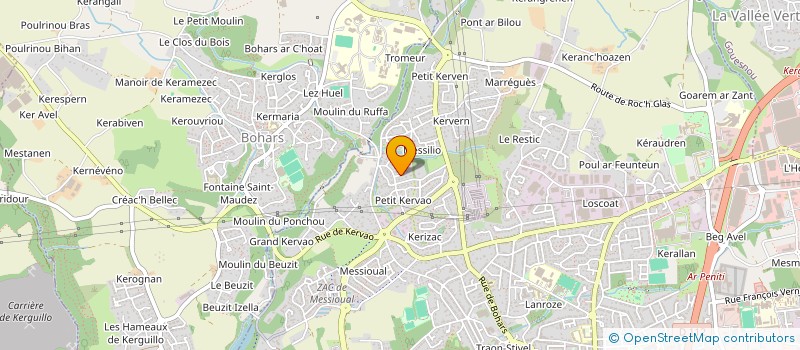 localisation de l'entreprise MONSIEUR JOSEPH BOURRIAUD à BREST