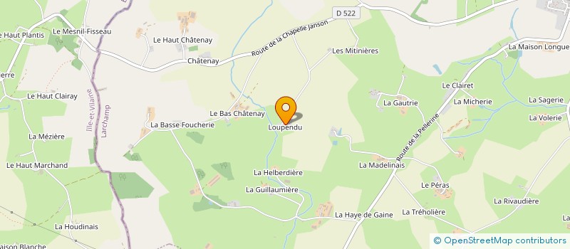 localisation de l'entreprise MONSIEUR JOSEPH BOUVIER à LARCHAMP