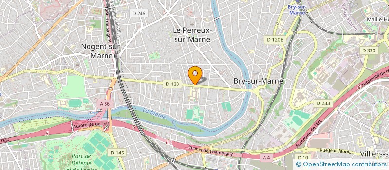 localisation de l'entreprise MONSIEUR JOSEPH BOYER à LE PERREUX-SUR-MARNE