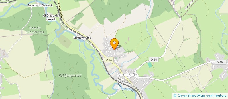 localisation de l'entreprise MONSIEUR JOSEPH BOZZARELLI  SARRALTROFF