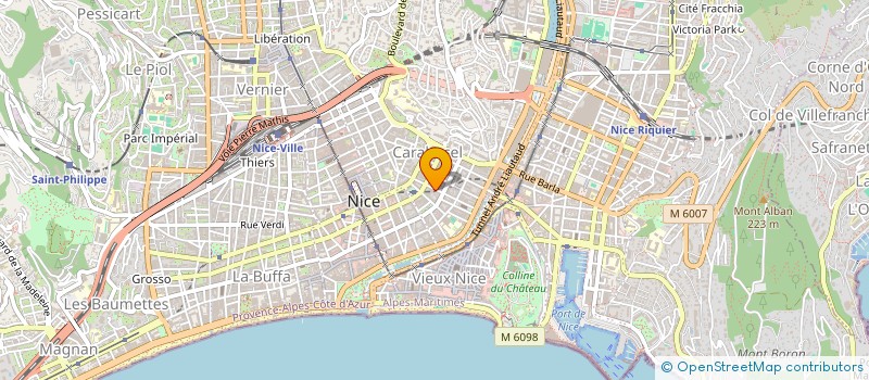 localisation de l'entreprise MONSIEUR JOSEPH BRACCO à NICE