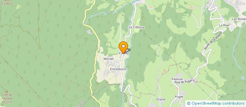 localisation de l'entreprise MONSIEUR JOSEPH BRACHET  SAINT-JORIOZ