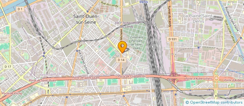 localisation de l'entreprise MONSIEUR JOSEPH BRACONNIER à SAINT-OUEN-SUR-SEINE
