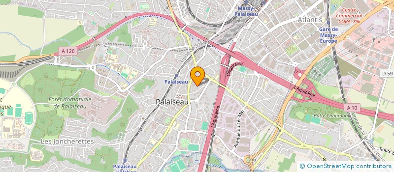 localisation de l'entreprise MONSIEUR JOSEPH BRAETS à PALAISEAU