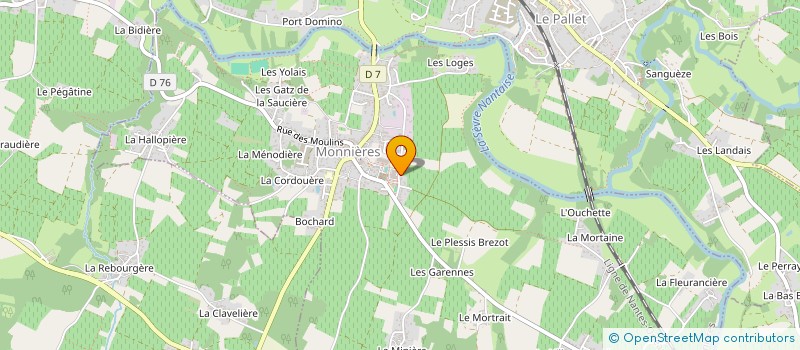 localisation de l'entreprise MONSIEUR JOSEPH BRANGER à MAISDON-SUR-SEVRE