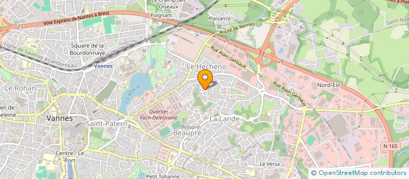 localisation de l'entreprise MONSIEUR JOSEPH BRASSEE à VANNES