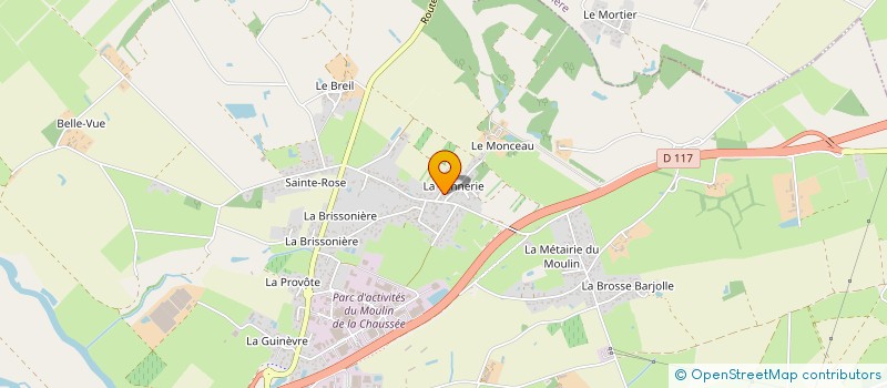 localisation de l'entreprise MONSIEUR JOSEPH BRIAND à SAINT-PHILBERT-DE-GRAND-LIEU