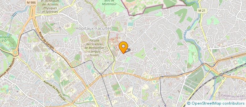 localisation de l'entreprise MONSIEUR JOSEPH BROUAND à MONTPELLIER