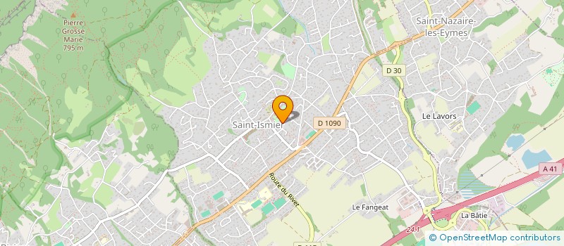 localisation de l'entreprise MONSIEUR JOSEPH BROWN à SAINT-ISMIER