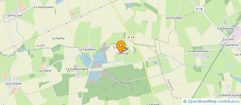 localisation de l'entreprise MONSIEUR JOSEPH BRUNET à RIAILLE