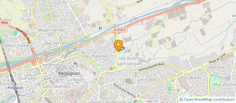 localisation de l'entreprise MONSIEUR JOSEPH BRUZY à PERPIGNAN