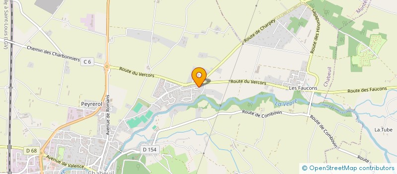 localisation de l'entreprise MONSIEUR JOSEPH BRUZZESE à CHABEUIL