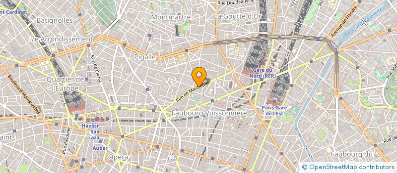 localisation de l'entreprise MONSIEUR JOSEPH BURNSIDE à PARIS
