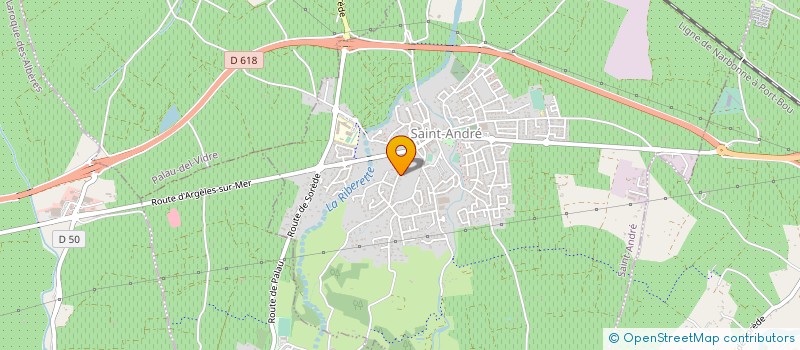 localisation de l'entreprise MONSIEUR JOSEPH CADENE  SOREDE