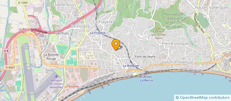 localisation de l'entreprise MONSIEUR JOSEPH CAGLIERIS à CANNES