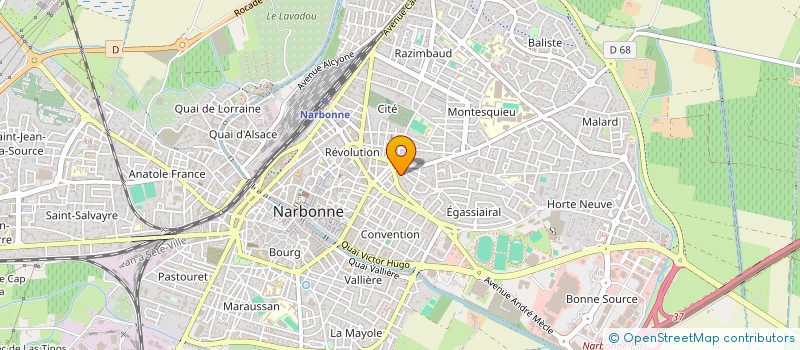 localisation de l'entreprise MONSIEUR JOSEPH CAMARASA  NARBONNE