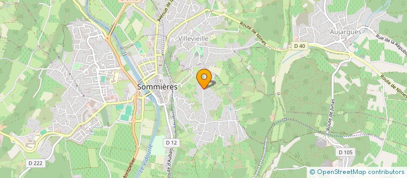 localisation de l'entreprise MONSIEUR JOSEPH CANDEL  SOMMIERES