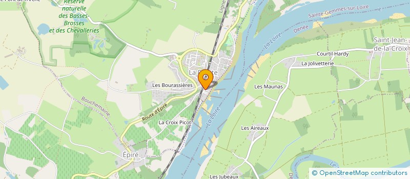 localisation de l'entreprise MONSIEUR JOSEPH CANUEL à BOUCHEMAINE