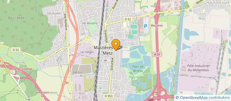 localisation de l'entreprise MONSIEUR JOSEPH CAPLINSKI  MAIZIERES-LES-METZ