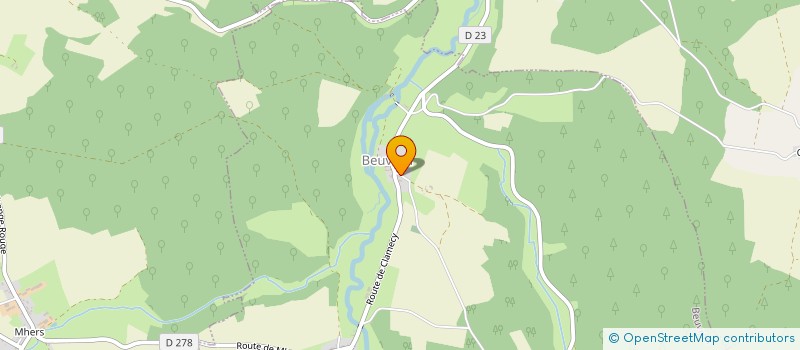 localisation de l'entreprise MONSIEUR JOSEPH CARADEC  SAINT-REVERIEN