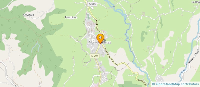 localisation de l'entreprise MONSIEUR JOSEPH CARCANAGUE  MUR-DE-BARREZ