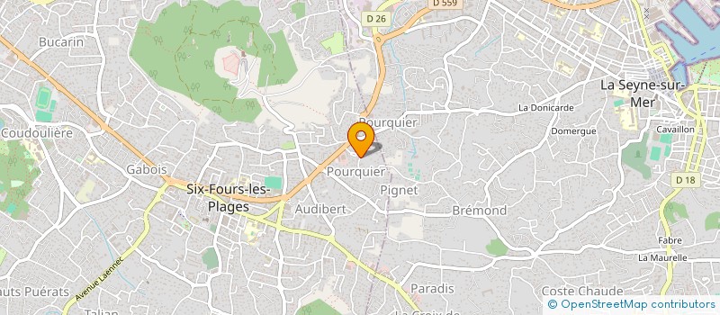 localisation de l'entreprise MONSIEUR JOSEPH CARRION à SIX-FOURS-LES-PLAGES