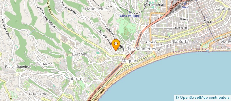 localisation de l'entreprise MONSIEUR JOSEPH CARTA à NICE
