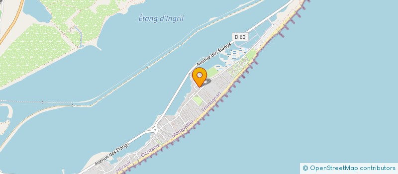 localisation de l'entreprise MONSIEUR JOSEPH CAVALLARO à FRONTIGNAN