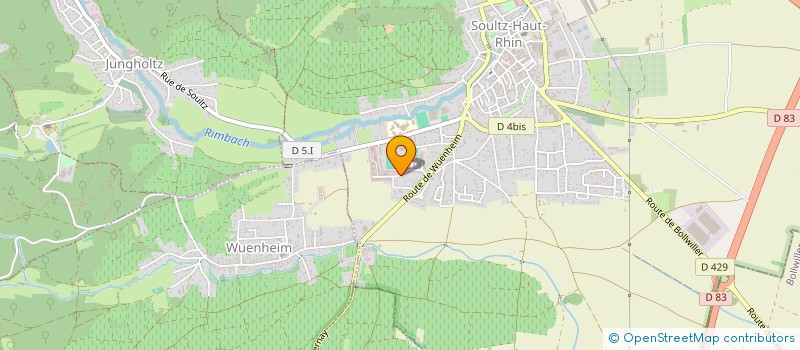 localisation de l'entreprise MONSIEUR JOSEPH CECERE à SOULTZ-HAUT-RHIN