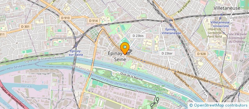 localisation de l'entreprise MONSIEUR JOSEPH CEUS à EPINAY-SUR-SEINE