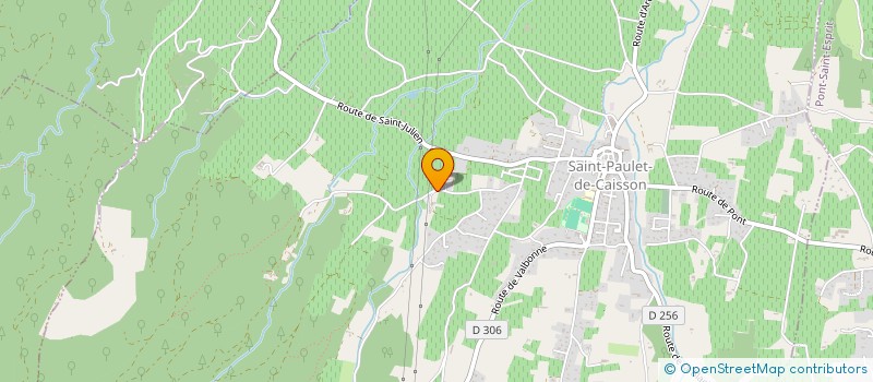 localisation de l'entreprise MONSIEUR JOSEPH CHABAUD  MONDRAGON