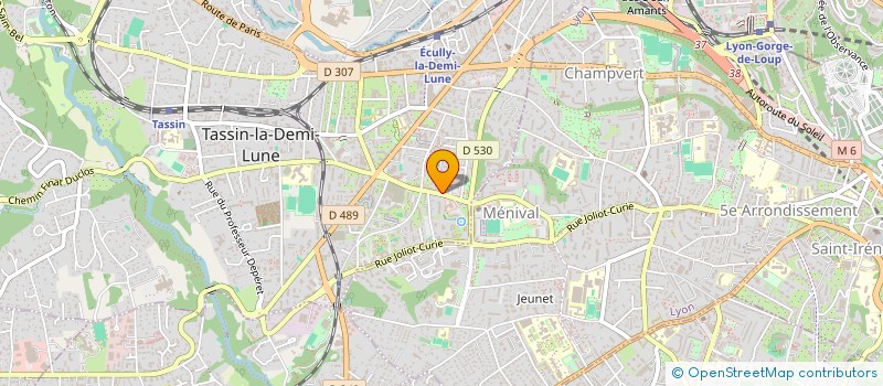 localisation de l'entreprise MONSIEUR JOSEPH CHABOUD  TASSIN-LA-DEMI-LUNE