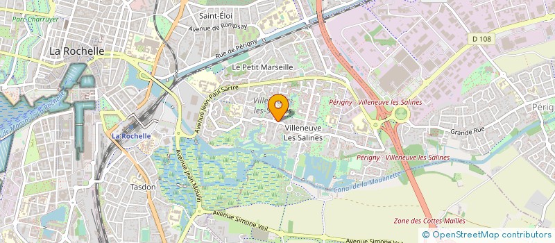 localisation de l'entreprise MONSIEUR JOSEPH CHAMAS  LA ROCHELLE