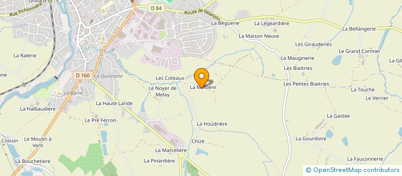 localisation de l'entreprise MONSIEUR JOSEPH CHARLOS  CHEMILLE-EN-ANJOU