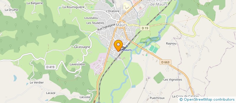 localisation de l'entreprise MONSIEUR JOSEPH CHARMES à ROUZIERS
