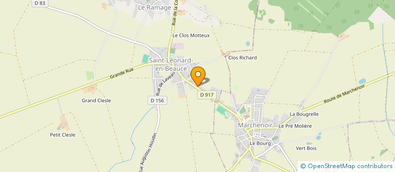 localisation de l'entreprise MONSIEUR JOSEPH CHATELIN à SAINT-LEONARD-EN-BEAUCE