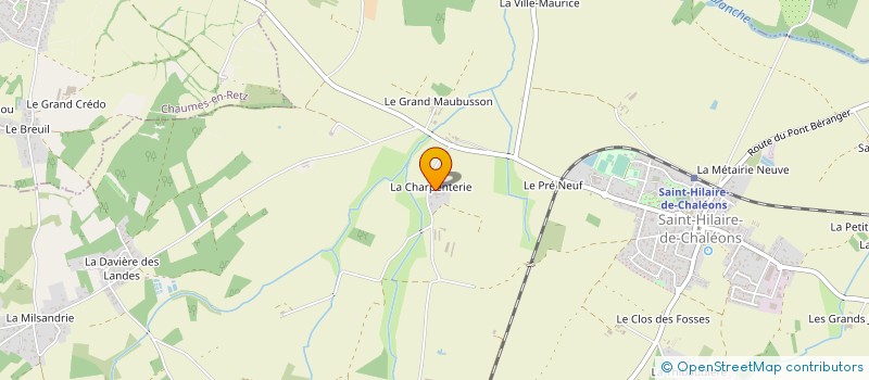 localisation de l'entreprise MONSIEUR JOSEPH CHAUVET à SAINT-HILAIRE-DE-CHALEONS