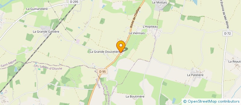 localisation de l'entreprise MONSIEUR JOSEPH CHAUVIN à MACHECOUL-SAINT-MEME