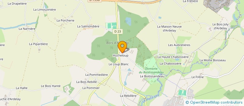 localisation de l'entreprise MONSIEUR JOSEPH CHEVALLEREAU à LES HERBIERS