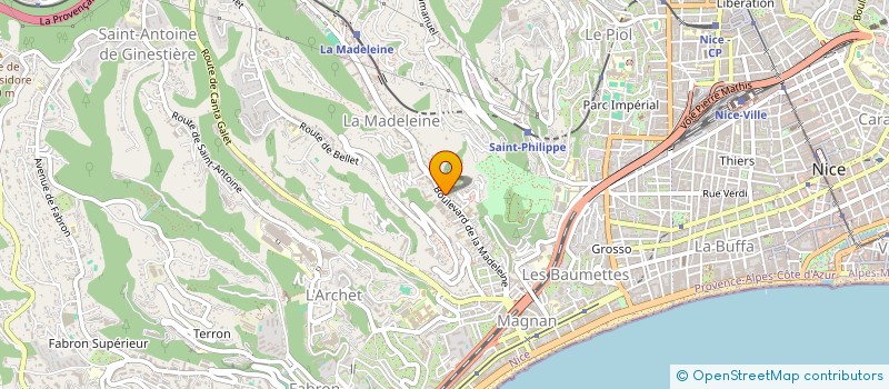 localisation de l'entreprise MONSIEUR JOSEPH CHIARAMONTE à NICE