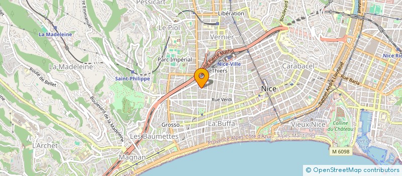 localisation de l'entreprise MONSIEUR JOSEPH CICCOLINI à NICE