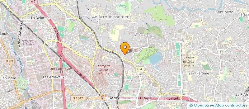 localisation de l'entreprise MONSIEUR JOSEPH CIRILLO à MARSEILLE